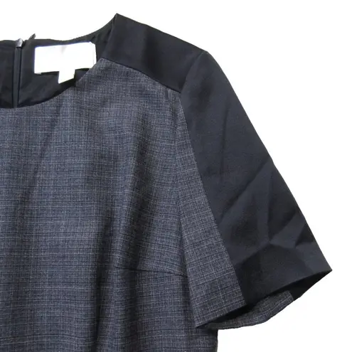 Hugo Boss NWT BOSS Dirusa in Pilot Fantasy Crosshatch Virgin Wool Dress 6