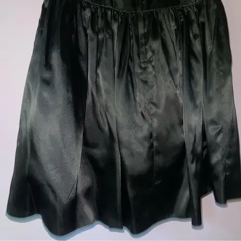 Jessica McClintock Gunne Sax Size 7 Formal Dress Strapless Black Sequin