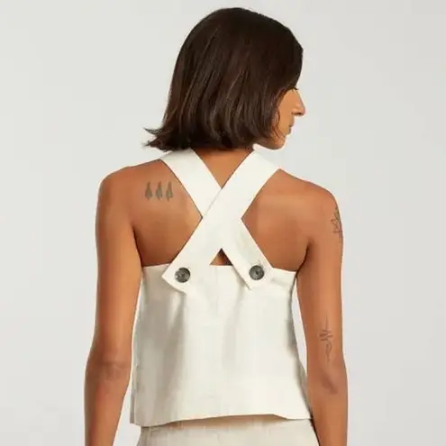 Everlane  | The Apron Linen Top thumbnail 2