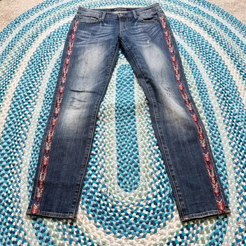 Driftwood  Embroidered Jeans