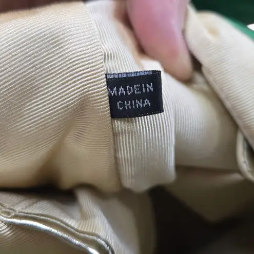 Badgley Mischka Green Leather Italian Jodie Tote Luxury Designer Shoulder Bag