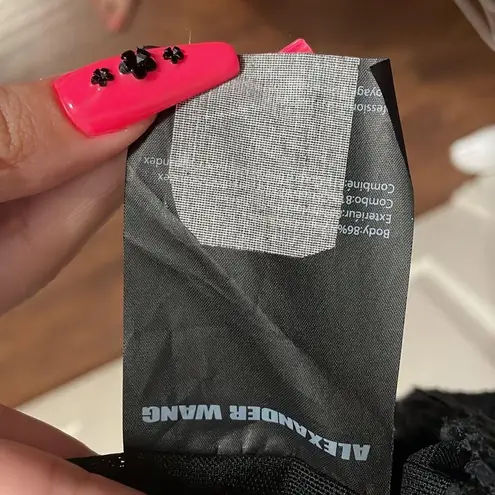 Alexander Wang 💙💖 Black Spider Lace Bandage Dress