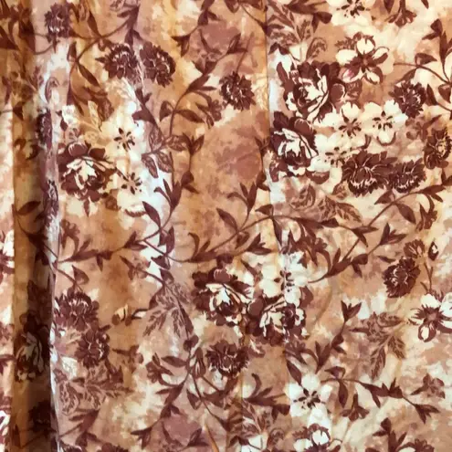 Absolutely Famous  Rose Pink Floral Shirt 1X