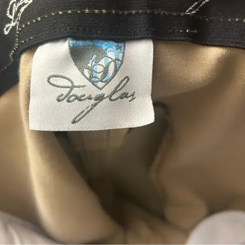 Douglas Tan Riding Breeches Pants wZipper Pockets & Velcro at Leg Bases Size 32R