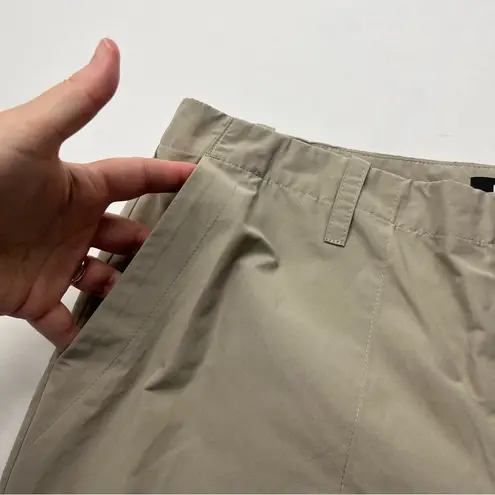 Kal Rieman Tan Khaki Cotton Nylon Blend Pant‎ Womens Size 12 Pockets *FLAWED