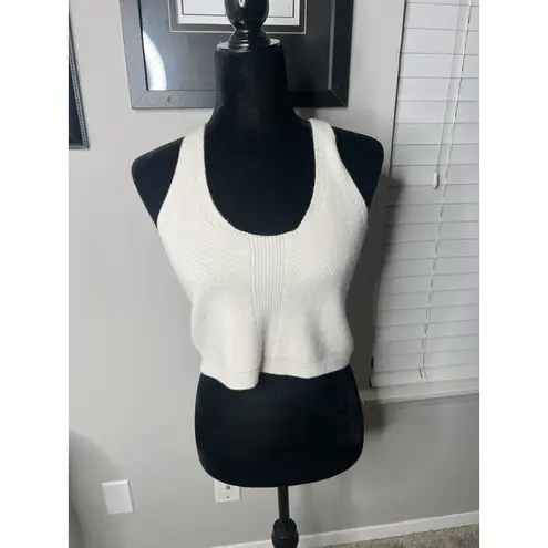 Le ORE Cropped Cashmere Blend Tank Medium