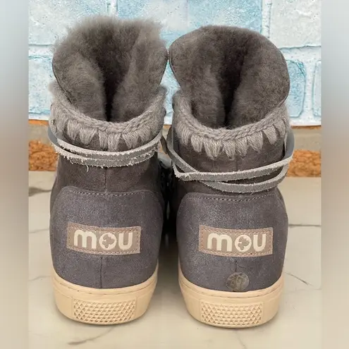 MOU Sneaker boots Lace-Up Size 37/7 Gray