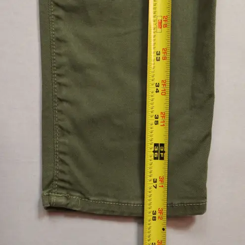 Vince  Green Cargo Skinny Tapered Y2K Punk Skater Chino Indie Retro Pants 28 - Image 9