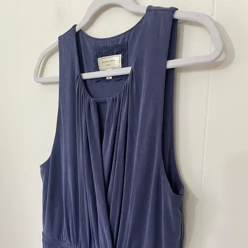 Moulinette Soeurs Anthropologie Vêtements Maxi Dress Pockets Purple Size L