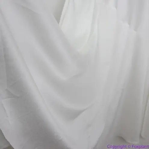 Eloquii NEW White Satin Maxi long sleeves Dress, 18