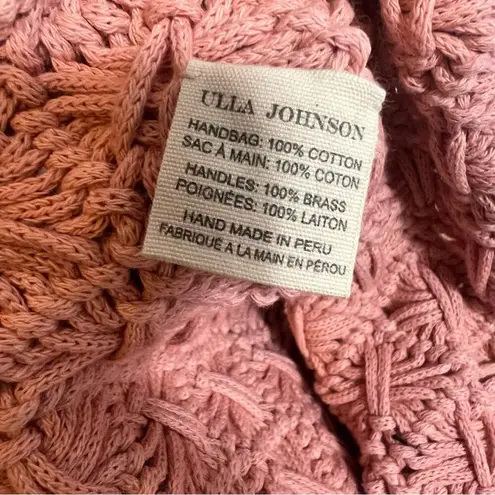 Ulla Johnson Kala Tote Rose Pink