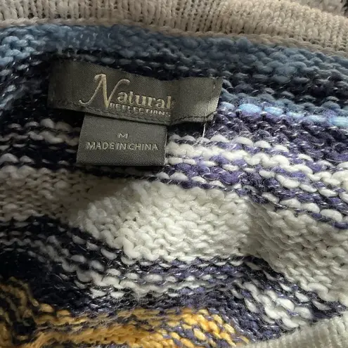 Natural Reflections bright striped sweater