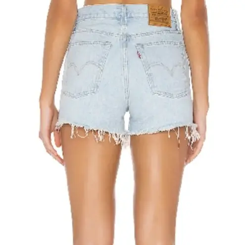 Levi Strauss & CO. LEVI'S Wedgie Short Light Wash Cut Off Shorts