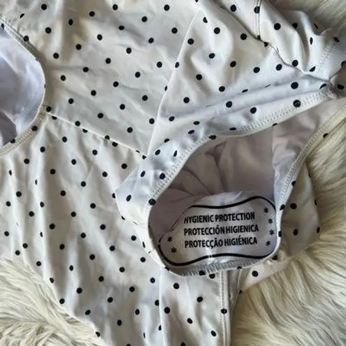 Marina West Polkadot Cap Sleeve One-Piece Swimsuit