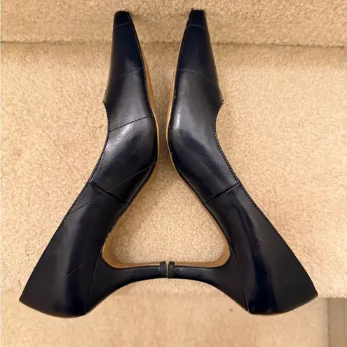 Karen Scott Karen Scott Clancy Pointed Toe Classic Pumps Heels Navy Blue Size 9M
