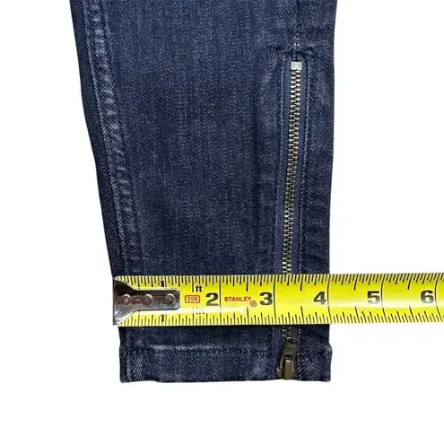 Pilcro and the Letterpress Anthropologie Pilcro High-Rise Moto Denim Leggings Blue Size 25