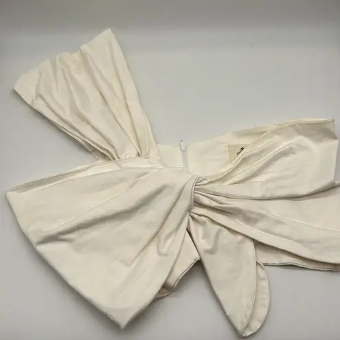 JBQ Just Bee Queen Sol Bandeau Top in White Size Large