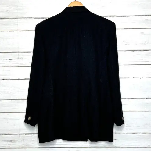 Rena Rowan for Saville Double Breasted Blazer Jacket Wool Plus Size 16