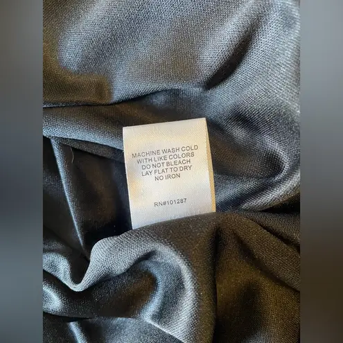 Alexia Admor Midi Dress - Short Sleeve Mock Neck Pencil Dress - Black