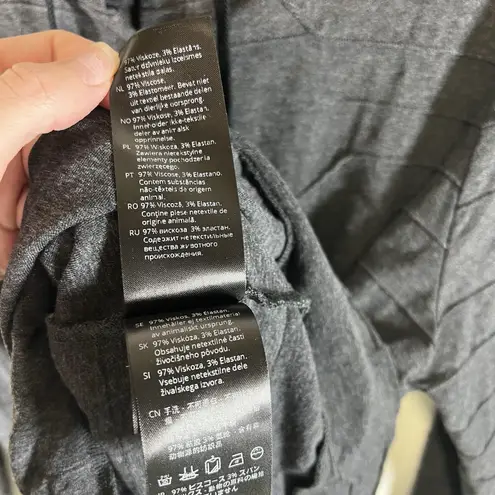 OSKA Gray Lagenlook Button Up Drawstring Sweater Jacket Size 3 Boho Artsy Size L - Image 6