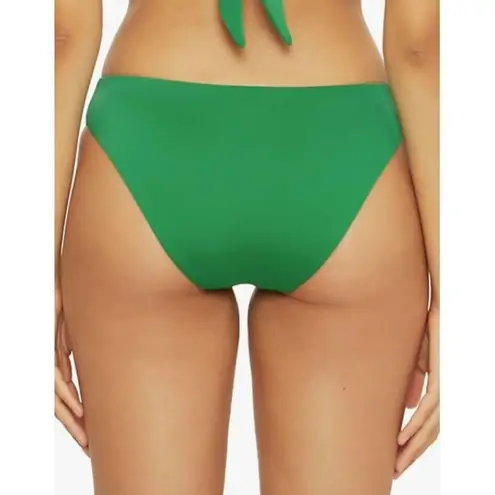 Becca Swim Color Code Milani Draped Hipster Bottoms Grass Green Size Large NEW