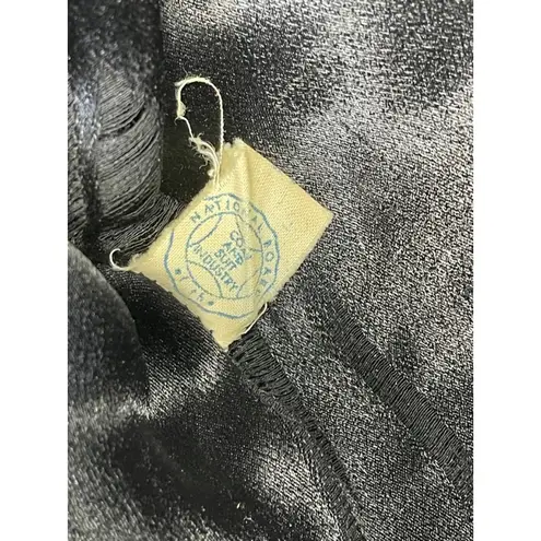 Women's National Coat and Suit Industry Coat Medium Wool Black Brown Fur Collar