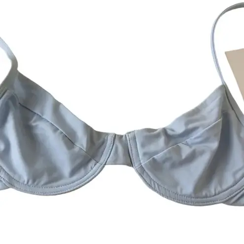 Zonarch Laetitia Two Piece Bikini Light Blue Cheeky Underwire Size Small