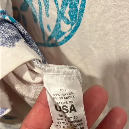 Fresh Produce Fresh Produce White and Orange Emma Sundress Midi large