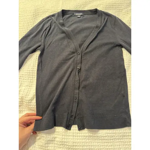 J Crew Women's Cardigan Blue V