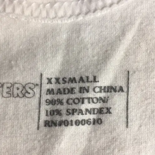 Hooters B24 #5 Girl Worn Uniform Tank/Shorts from Newnan Georgia Size XXS