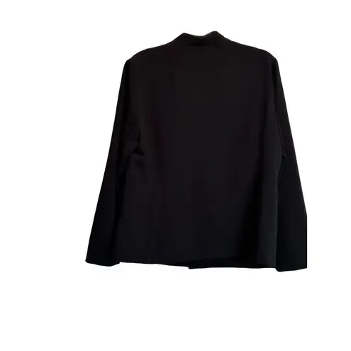 Coldwater Creek Women's Cap Collar $ Button Down Two Piece Pants Suit Polyester