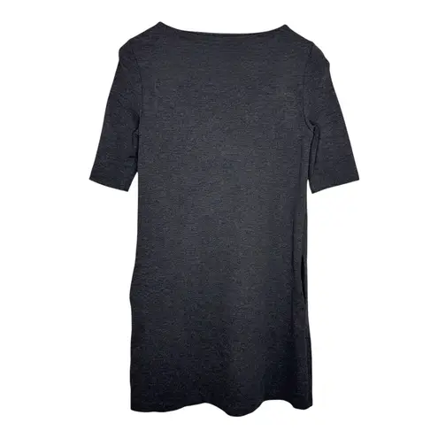 Adrienne Vittadini Charcoal Gray Women's 3/4 Sleeve Dress Size US 0