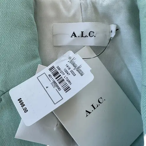 ALC Frank NEW A.L.C Sedgwick Blazer Jacket Mente Mint Green