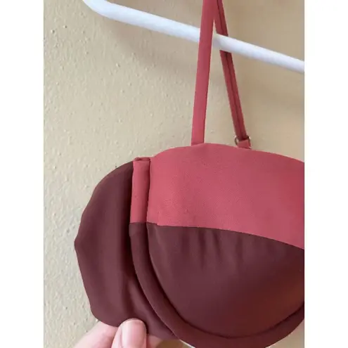 Veronica Beard Dyer Top in Rose Brown Women's Size Medium