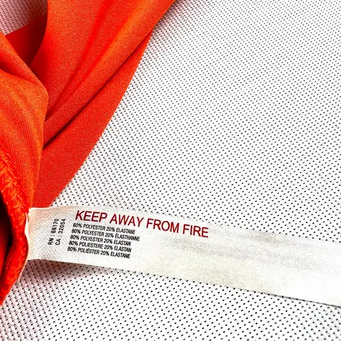 FP Free People Movement Run the Course Half Zip Pullover Orange