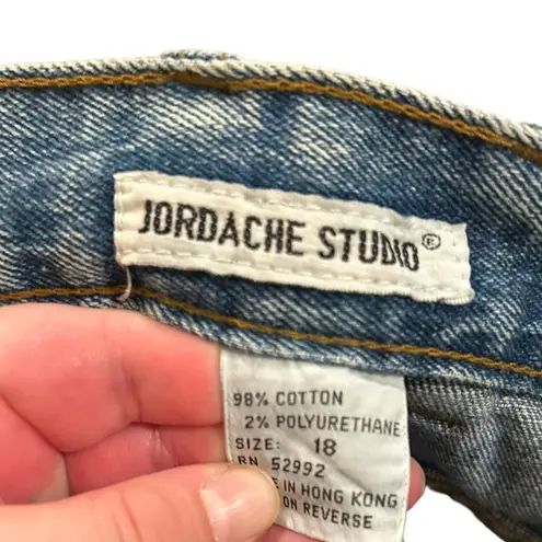 Jordache Vintage High Rise Straight Leg jeans Plus size 18