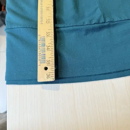 J Jill LS Wearever Teal Green Dress S Minimalist Capsule Staple Business Casual