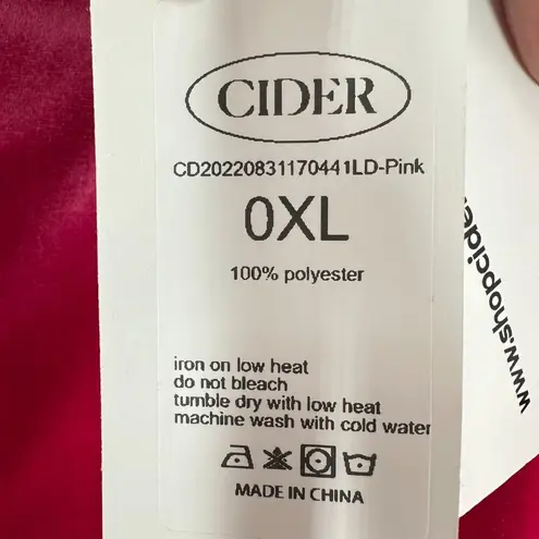 Cider Fuscia Pink Velvet Square Neck Rouched Side Slit Midi Dress Prom Formal