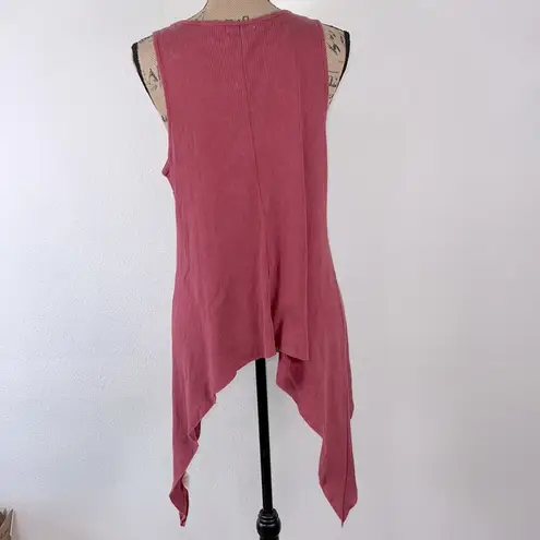 Gilded Intent Gilded Internet tank top handkerchief style ribbed size M