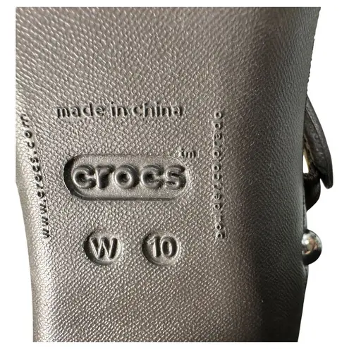 Crocs  Cyprus IV Heel Espresso Brown Sandal Heels Size 10 - Image 8