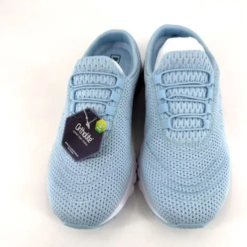 NWT Propet Tour Knit Slide Sneakers Baby Blue Ortholite Size 12