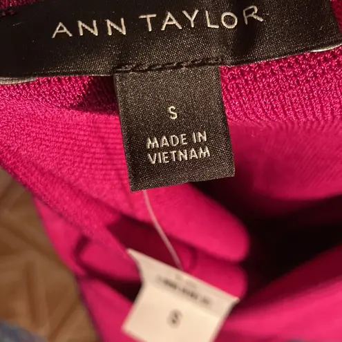 Ann Taylor NWT  One Shoulder Alter Neck Tank Top Size Small Burgundy - Image 2