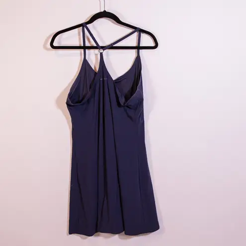 Outdoor Voices Women's The Exercise Racerback Athletic Work Out Mini Dress Blue