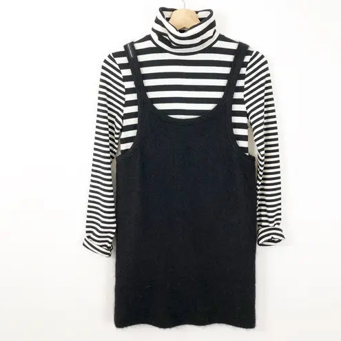 Dolce & Gabbana Dolce & Gabana Black Mohair Knit Jumper Dress