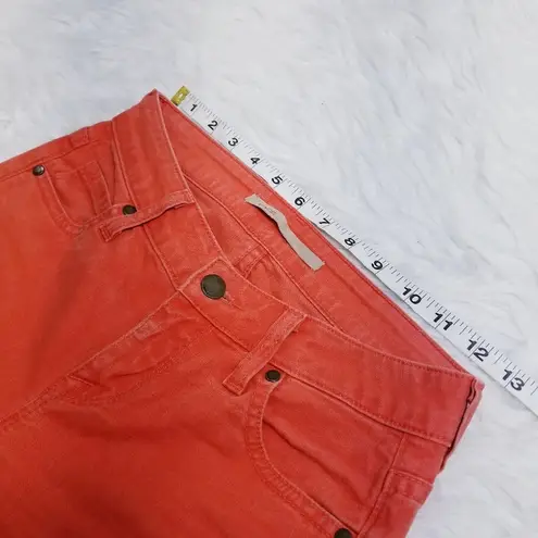 Vince  Denim Orange Skinny Colored Jeans