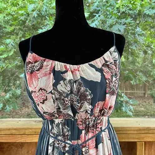 Abercrombie & Fitch  Chiffon Sleeveless Maxi Dress With Rope Belt Size SP thumbnail 6