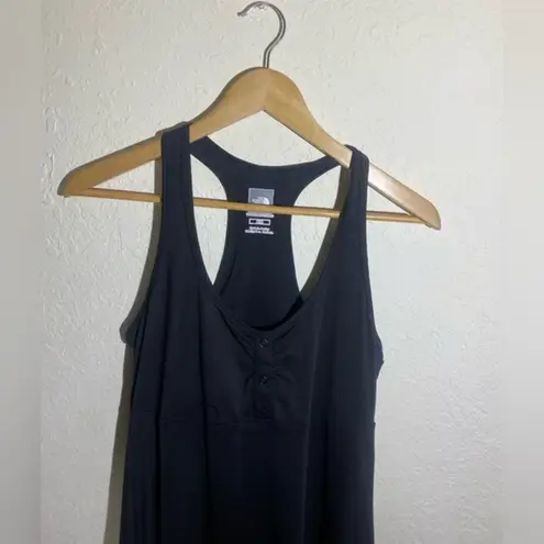 The North Face NWOT  Black Racer Back Dress With Built in Sports‎ Bra ( M )