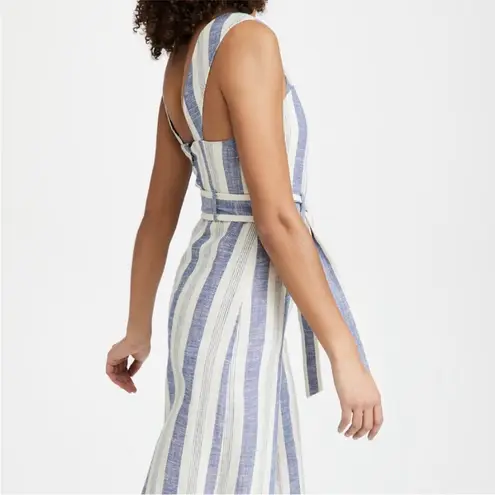 Alice + Olivia stripe Jumpsuit Cream / Blue