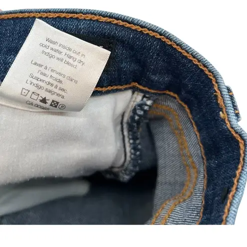 Veronica Beard Debbie 10" Skinny Jeans With Gold Buttons Size 27