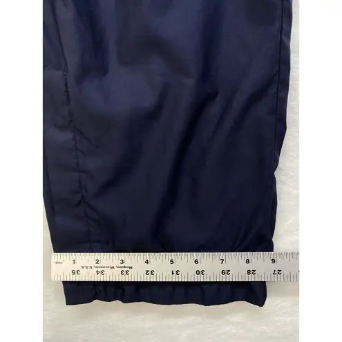 Ralph Lauren Golf Activewear Pants Women's Navy blue Size 4 ankle snaps lined